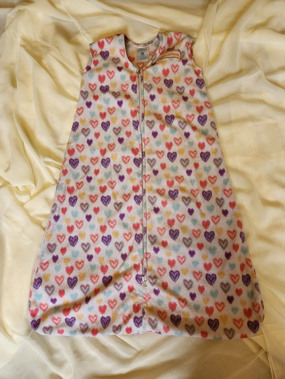 Lot of 9-12M Footies Footless Sleepers Halo Sleep Sack Baby Girl Disney Carter's
